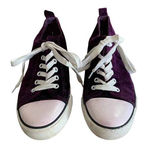 MyStyle purple suede women’s sneakers size 7 - Picture 2 of 8